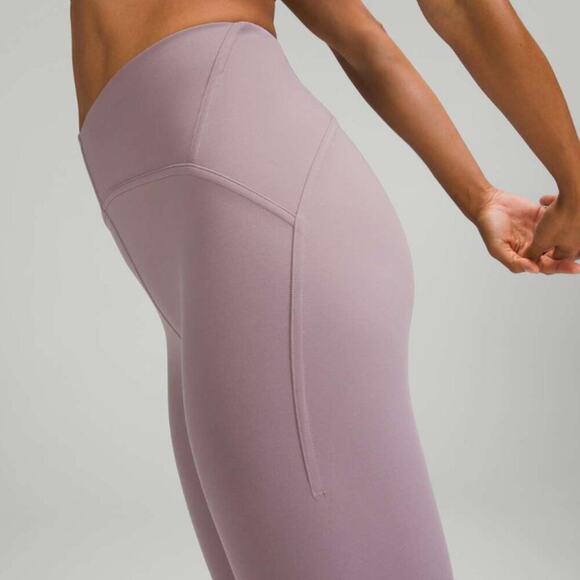 Lululemon Instill High-Rise Leggings 25" Violet Verbena Size 10 - Picture 3 of 8